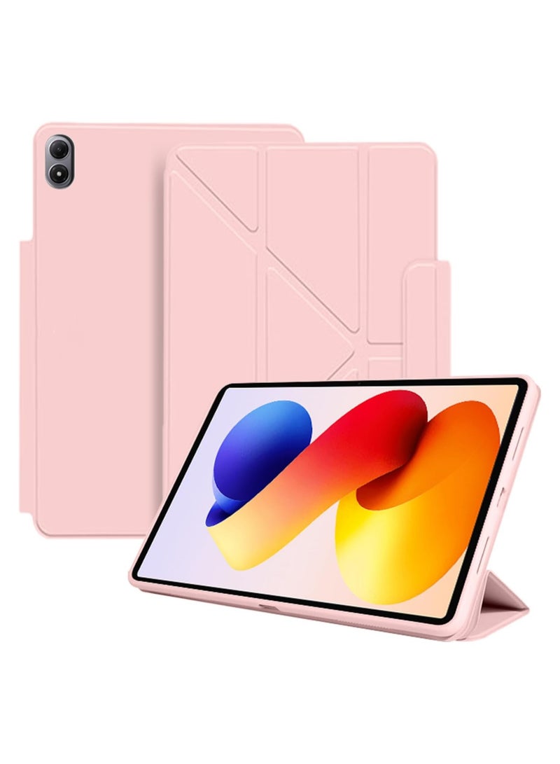 Protective Case Compatible with Xiaomi Redmi Pad 2 Pro 12.1-inch 2025 Model Folio Scratch-Resistant Cover with Snap Closure Y-Fold Multi-Angle Stand Auto Wake/Sleep Function - Image 1